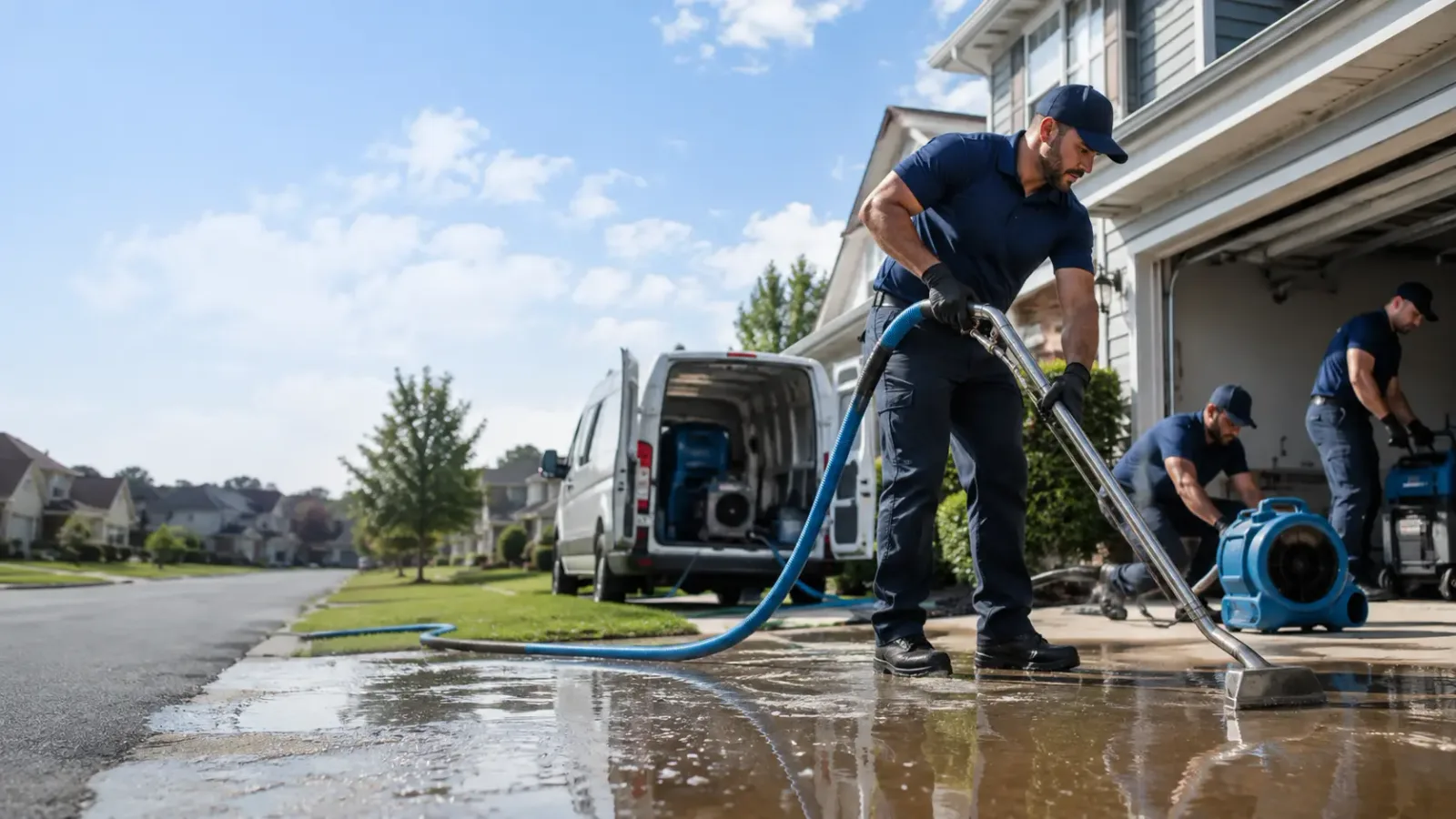 Storm-Related Flood Cleanup in Pueblo Of Acoma, NM